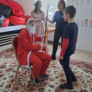 Mikuláš na besiedke